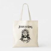 Tote Bag Jésus est roi (Dos)