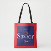 Tote Bag Jésus Est Sauveur (Devant)