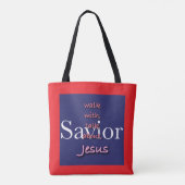 Tote Bag Jésus Est Sauveur (Dos)
