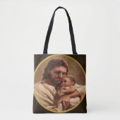Tote Bag Jésus et enfant (Devant)