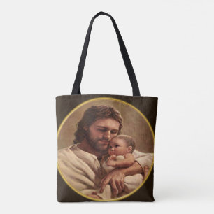 Tote Bag Jésus et enfant