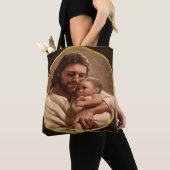 Tote Bag Jésus et enfant (De près)