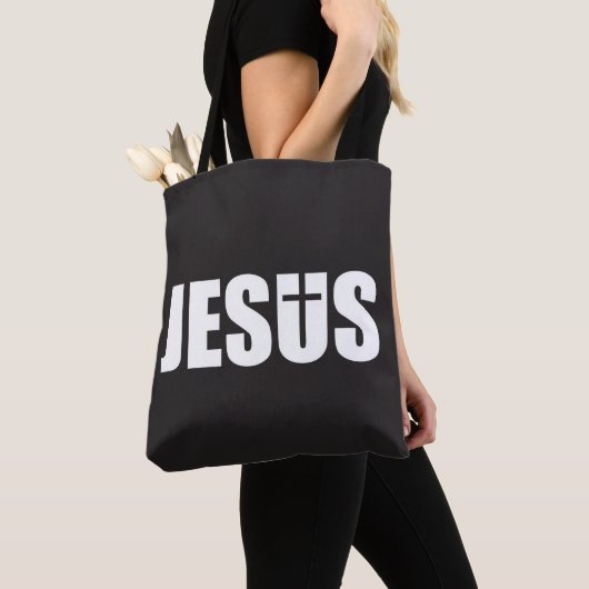 Tote Bag Jesus Fourre-tout (De près)