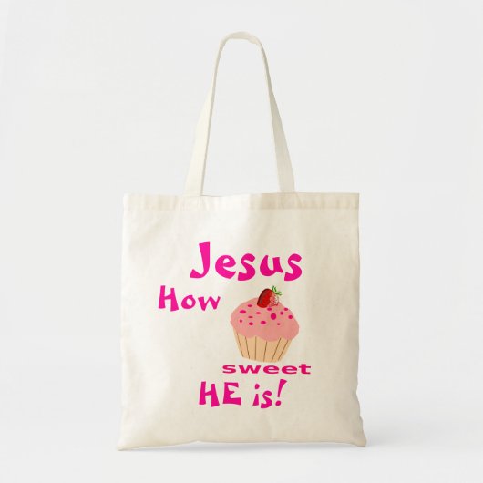 Tote Bag Jésus, qu'il soit doux (Devant)