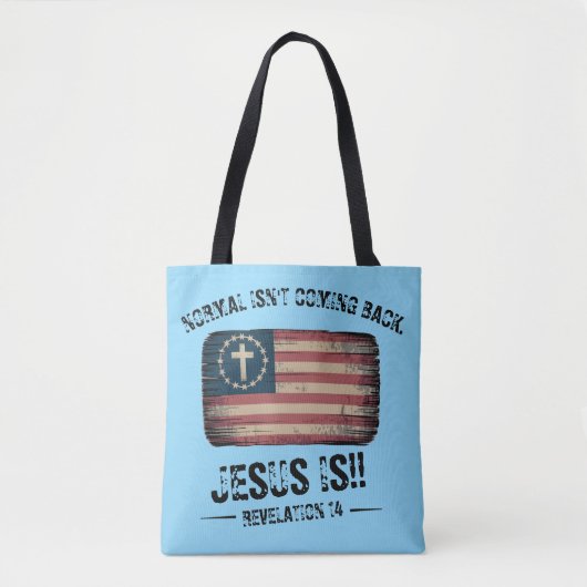 Tote Bag Jésus revient (Devant)