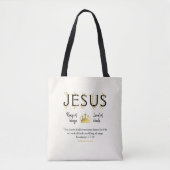 Tote Bag JÉSUS Roi des rois (Devant)