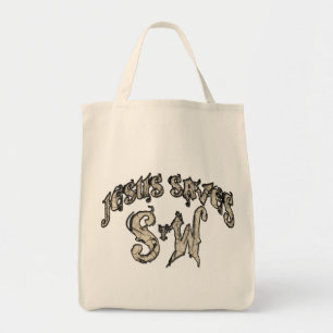 Tote Bag Jésus sauve répandre la parole