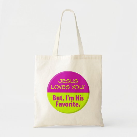 Tote Bag Jésus vous aime ! (Devant)