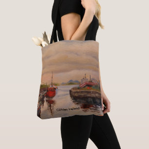 Tote Bag Jetée panoramique à Clifden Irlande