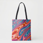 Tote Bag Jeu de couleurs attractif (Devant)