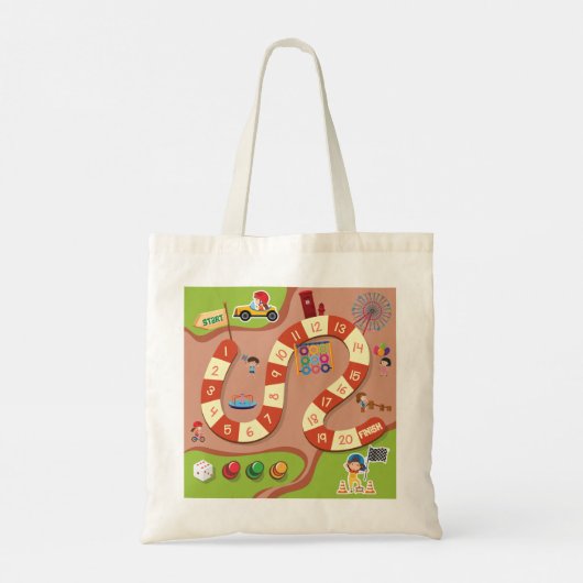 Tote Bag Jeu de course (Dos)