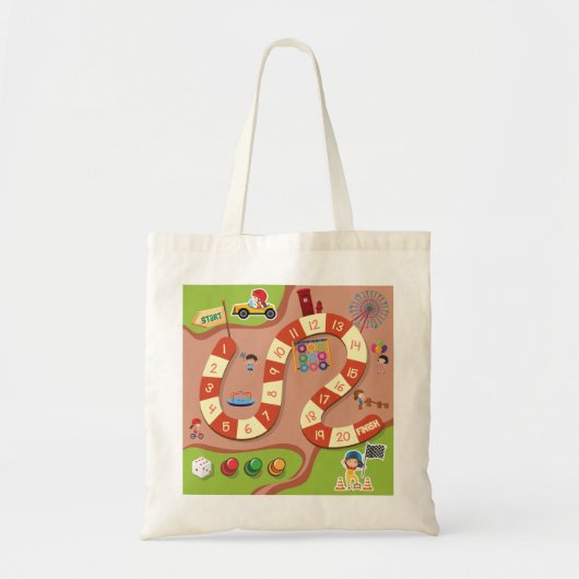 Tote Bag Jeu de course (Devant)