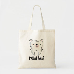 Tote Bag Jeu de dent amusant de l'ours molaire