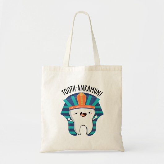 Tote Bag Jeu de dents amusant de chevamun (Devant)