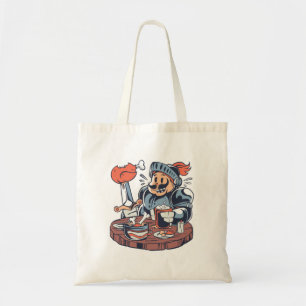 Tote Bag Jeu de mots drôle sur la nourriture de poulet