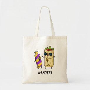 Tote Bag Jeu de nourriture amusant pour rappeurs W