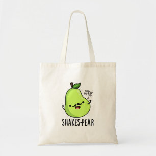 Tote Bag Jeu de poire de tremblement Funny Pear Fruit Pun