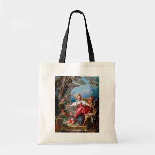 Tote Bag Jeu de Tag, Fragonard (Devant)