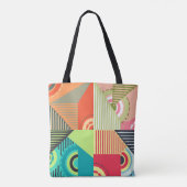 Tote Bag Jeu d'ornements : Eléments de design Arrière - pla (Dos)