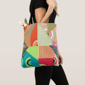 Tote Bag Jeu d'ornements : Eléments de design Arrière - pla (De près)