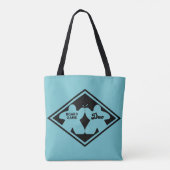 Tote Bag Jeu Duo Black Frame Fourre-tout (Dos)