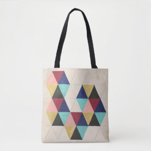 Tote Bag Jeu géométrique III de motif
