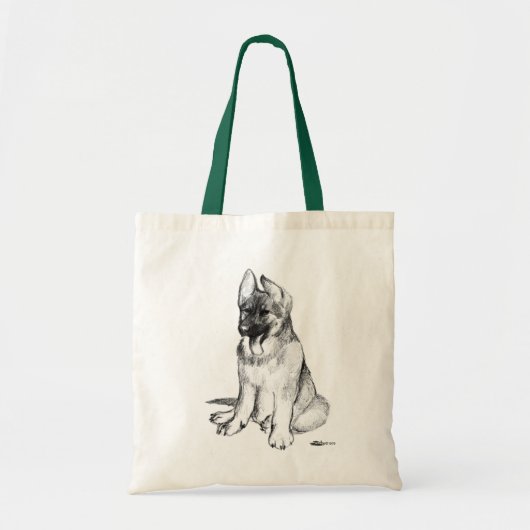 Tote Bag Jeune Berger Allemand (Devant)