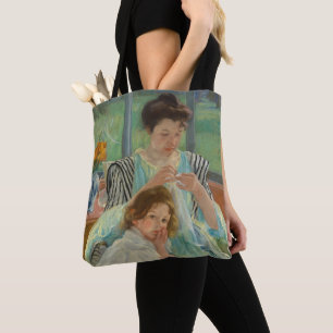 Tote Bag Jeune couture de mère