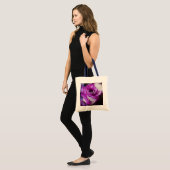 Tote Bag Jeune mariée de rose de pourpre (Devant (modèle))