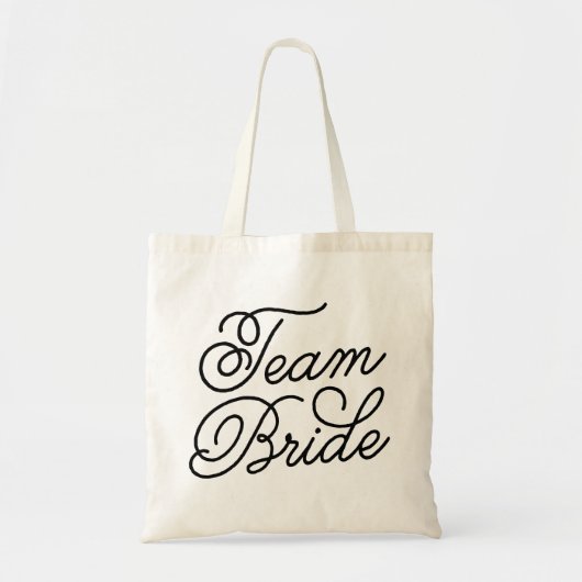 Tote Bag Jeune mariée d'équipe (Devant)