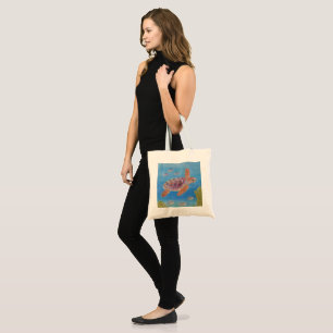 Tote Bag Jeune tortue marine caouanne