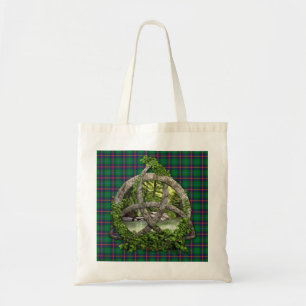 Tote Bag Jeune trinité de Celtic de tartan de clan
