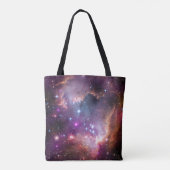 Tote Bag Jeunes Étoiles Dans Le Petit Nuage Magellanique. (Dos)