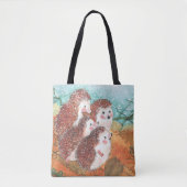 Tote Bag Jeunes hérissons (Devant)