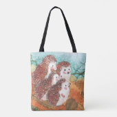 Tote Bag Jeunes hérissons (Dos)