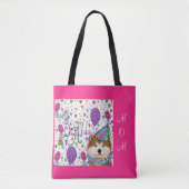 TOTE BAG JEUX ANNIVERSAIRE MÈRE (Devant)