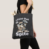 Tote Bag J'existe malgré tout (De près)