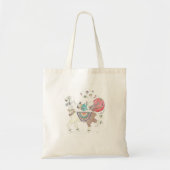 Tote Bag Jingle Llama Way - Service de livraison Gnome avec (Devant)