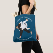 Tote Bag Jiu Jitsu Judo Martial Arts Studio (De près)