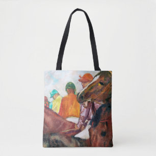 Tote Bag Jockey et cheval, Edgar Degas