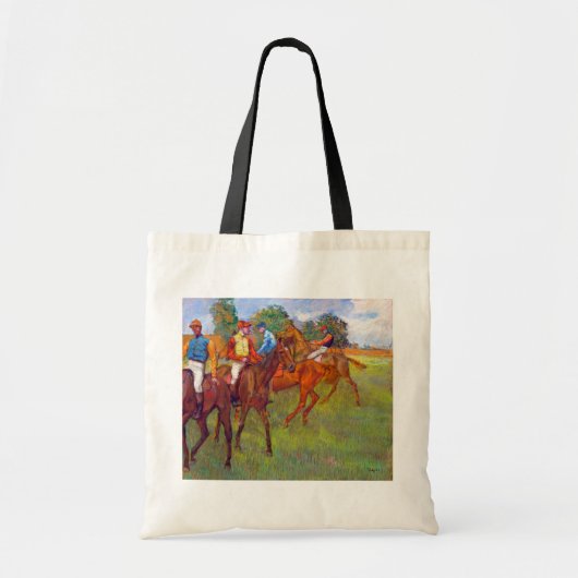 Tote Bag Jockeys et chevaux de course, Edgar Degas (Devant)