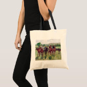 Tote Bag Jockeys et chevaux de course, Edgar Degas (Devant (produit))
