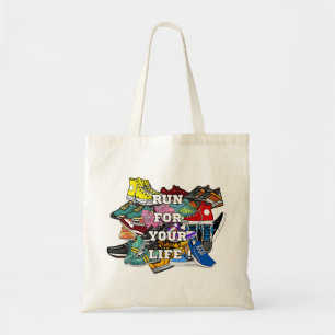 Tote Bag Jogger du coureur d'art pop gras