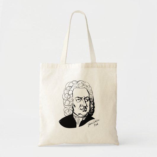 Tote Bag Johann Sebastian Bach (Devant)