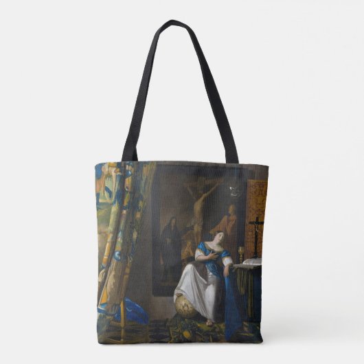 Tote Bag Johannes Vermeer - Allégorie de la foi (Dos)