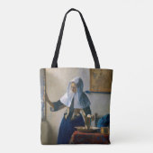 Tote Bag Johannes Vermeer - Femme avec un lanceur d'eau (Dos)