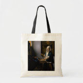 Tote Bag Johannes Vermeer - Femme tenant un équilibre (Devant)