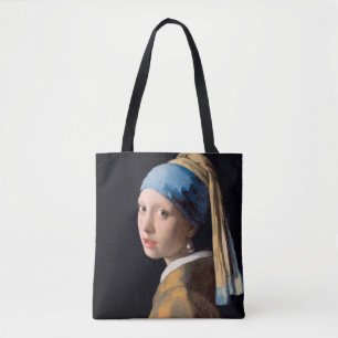 Tote Bag JOHANNES VERMEER - Fille avec une boucle d'oreille