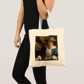 Tote Bag Johannes Vermeer - Fille avec une Flûte (Devant (produit))