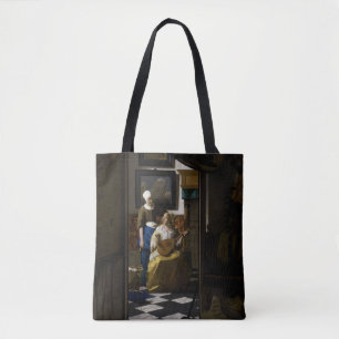 Tote Bag Johannes Vermeer - La lettre d'amour